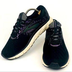 Brooks Glycerin 17 Men’s Black Running Shoes Size 11 D Lace Up 1202831B097